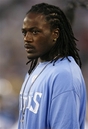 Tennessee Titans cornerback Adam 'Pacman' Jones watches from the sidelines during an NFL pre-season football game against the Atlanta Falcons,  in Nashville, Tenn., in this Aug. 26, 2006 file photo.  (AP Photo/John Russell)